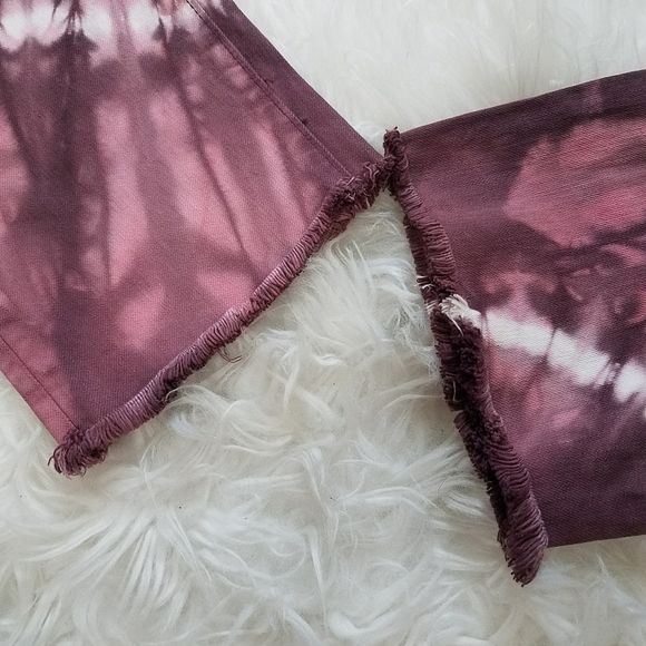 Todd Snyder Cut Off Tie Dye Denim Jeans - Picture 8 of 9